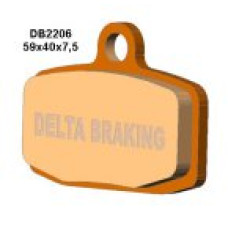 ТОРМОЗНЫЕ КОЛОДКИ DELTA BRAKING KH612 KTM SX85 (12-13)