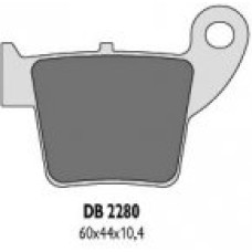 КОЛОДКИ ТОРМОЗНЫЕ DELTA BRAKING KH346 HONDA CR/CRF (02-16) ЗАДНИЕ