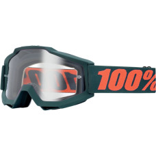 ОЧКИ (МАСКА) 100% (26011500) внедорожное ACC GNMTL CL ACCURI GUNMETAL W/ CLEAR