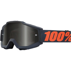 ОЧКИ (МАСКА) 100% (26011865) серебристый серый ACC SAND GUN ACCURI GUNMETAL SAND W/ MIRROR