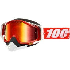 ОЧКИ (МАСКА) 100% (26011875) красный RC SNOW /MIR RACECRAFT SNOW W/ MIRROR