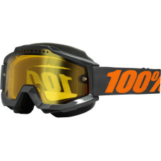 ОЧКИ (МАСКА) 100% (26011885) жёлтый серый ACC SNOW / ACCURI SNOW W
