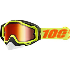 ОЧКИ (МАСКА) 100% (26012177) жёлтый RC SNOW YLW MIR RACECRAFT SNOW W/ MIRROR