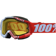 ОЧКИ (МАСКА) 100% (26012192) жёлтый AC CUPCOY ACCURI CUPCOY SNOW W/ CLEAR