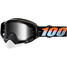 ОЧКИ (МАСКА) 100% (26012375) серебристый RC SNOW ST/MIR SI RACECRAFT STARLIGHT SNOW W/ MIRROR