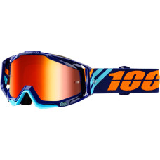 ОЧКИ (МАСКА) 100% (26012387) внедорожное красный RC CALC/MIR RACECRAFT CALCULUS NAVY W/ MIRROR