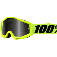 ОЧКИ (МАСКА) 100% (26012433) серебристый жёлтый ACC SAND /GR SK ACCURI FLUO SAND W/ MIRROR