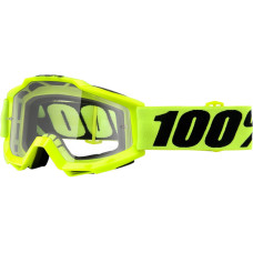 ОЧКИ (МАСКА) 100% (26012437) серебристый жёлтый ACC OTG FYL/CLR DL ACCURI FLUO OTG W/ MIRROR