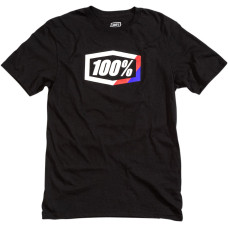 ФУТБОЛКА 100% (303018263) чёрный STRIPES LG