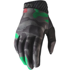 ПЕРЧАТКИ 100% (33306219) камуфляж чёрный RIDEFIT / XL