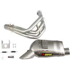 ВЫХЛОПНАЯ СИСТЕМА AKRAPOVIC (18102230) полный комплект нержавеющая сталь титан RAC SS/TI MT-09 RACING LINE &