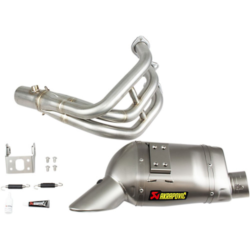 ВЫХЛОПНАЯ СИСТЕМА AKRAPOVIC (18102230) полный комплект нержавеющая сталь титан RAC SS/TI MT-09 RACING LINE &