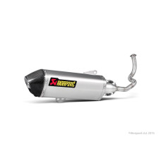 ВЫХЛОПНАЯ СИСТЕМА AKRAPOVIC (18102345) 150 125 полный комплект нержавеющая сталь RAC SS SH / RACING LINE