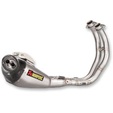 ВЫХЛОПНАЯ СИСТЕМА AKRAPOVIC (18102398) полный комплект нержавеющая сталь титан RAC TI/CF MT-07 RACING LINE &