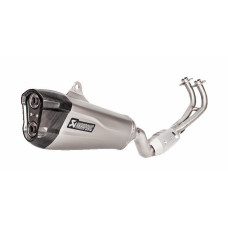 ВЫХЛОПНАЯ СИСТЕМА AKRAPOVIC (18102555) полный комплект нержавеющая сталь титан RAC SS/TI TMAX 17- RACING LINE &