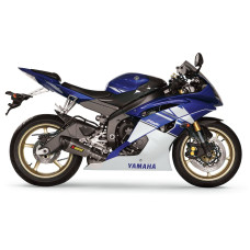 ГЛУШИТЕЛЬ AKRAPOVIC (18112257) титан SS/TI/CF YZFR6 SLIP-ON LINE