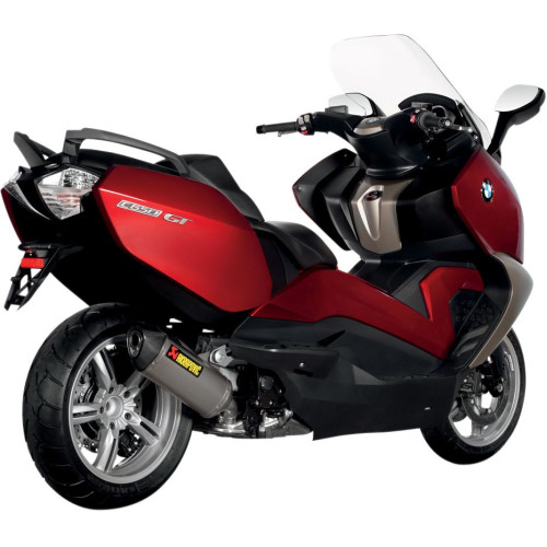 ГЛУШИТЕЛЬ AKRAPOVIC (18112479) BMW нержавеющая сталь SS C650GT SLIP-ON LINE