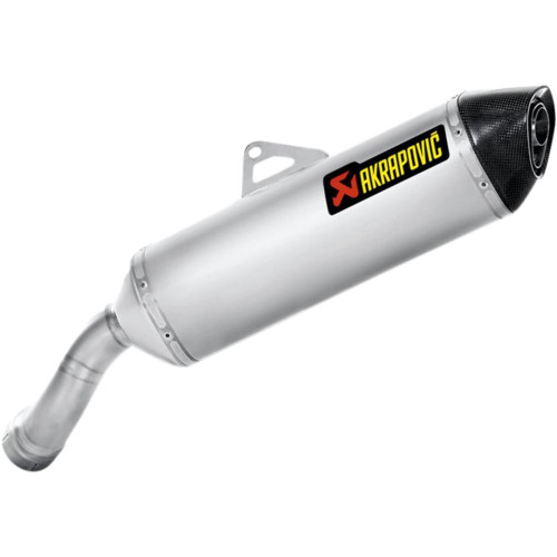 ГЛУШИТЕЛЬ AKRAPOVIC (18112541) R1 титан TI/CF 200GS SLIP-ON LINE