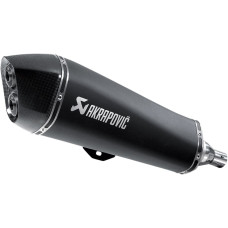 ГЛУШИТЕЛЬ AKRAPOVIC (18112576) PIAGGIO нержавеющая сталь чёрный SS MP3 SLIP-ON LINE