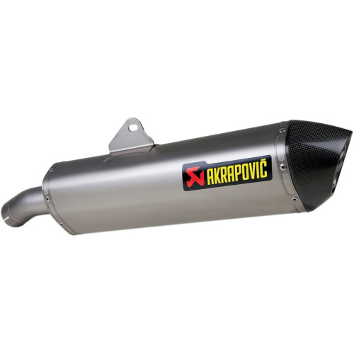 ГЛУШИТЕЛЬ AKRAPOVIC (18112592) титан TI F800GT/R 2013 SLIP-ON LINE