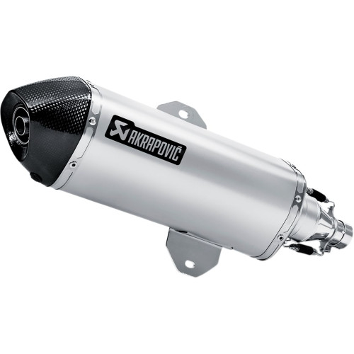 ГЛУШИТЕЛЬ AKRAPOVIC (18112594) нержавеющая сталь SS/CF SPORT CITY SLIP-ON LINE