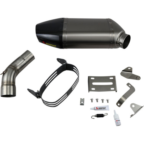ГЛУШИТЕЛЬ AKRAPOVIC (18112944) ZX-R титан TI/CF 6 07/08 SLIP-ON LINE