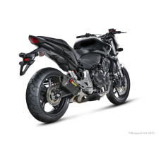 ГЛУШИТЕЛЬ AKRAPOVIC (18112957) CB карбон CF/CF 600F HORN SLIP-ON LINE