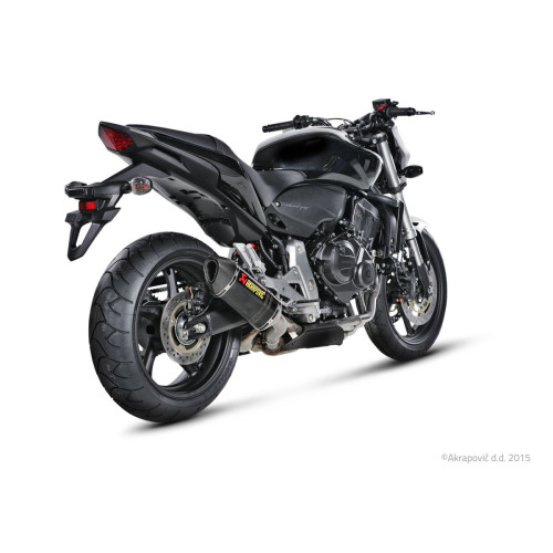 ГЛУШИТЕЛЬ AKRAPOVIC (18112957) CB карбон CF/CF 600F HORN SLIP-ON LINE