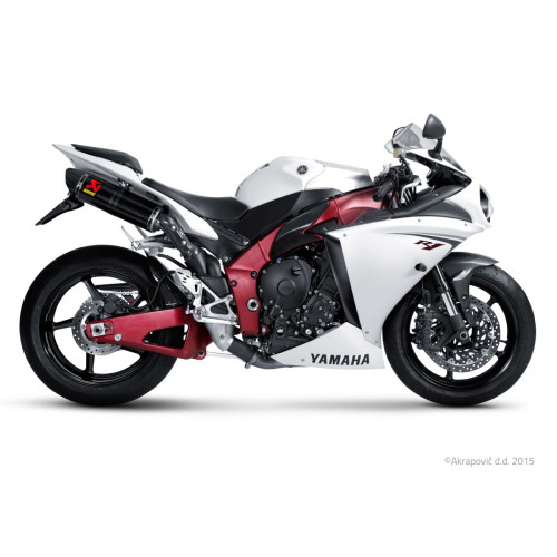 ГЛУШИТЕЛЬ AKRAPOVIC (18112981) YZ-F R1 карбон S CF/CF - SLIP-ON LINE