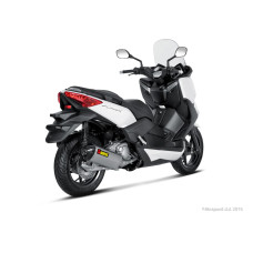 ГЛУШИТЕЛЬ AKRAPOVIC (18112987) 250 нержавеющая сталь SS/CF X-MAX SLIP-ON LINE