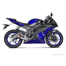 ГЛУШИТЕЛЬ AKRAPOVIC (18112989) YZ-F R6 титан TI - SLIP-ON LINE
