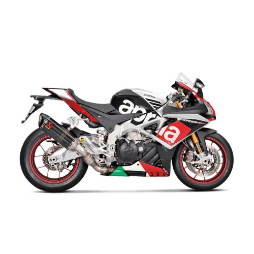 ГЛУШИТЕЛЬ AKRAPOVIC (18113017) карбон CF/CF RSV4 2015 SLIP-ON LINE