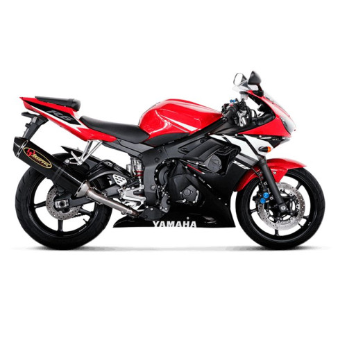 ГЛУШИТЕЛЬ AKRAPOVIC (18113129) карбон TI/CF YZFR6 SLIP-ON LINE