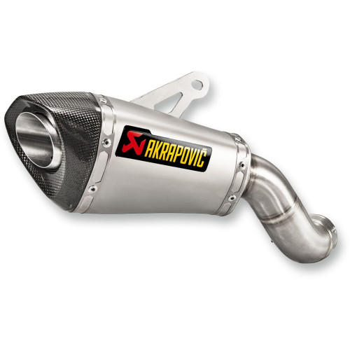 ГЛУШИТЕЛЬ AKRAPOVIC (18113294) титан TI/CF Z900 2017 SLIP-ON LINE