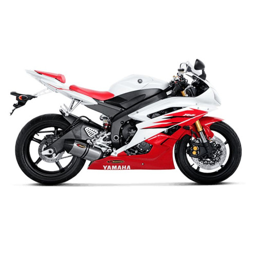 ГЛУШИТЕЛЬ AKRAPOVIC (18113310) YZ-F R6 титан TI/CF - SLIP-ON LINE
