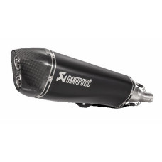 ГЛУШИТЕЛЬ AKRAPOVIC (18113505) PIAGGIO нержавеющая сталь чёрный SS MP3 SLIP-ON LINE