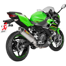 ГЛУШИТЕЛЬ AKRAPOVIC (18113508) 400 титан TI/CF NINJA SLIP-ON LINE