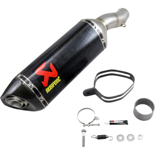 ГЛУШИТЕЛЬ AKRAPOVIC (18113697) CF/CF ZX6R