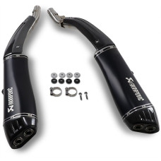ГЛУШИТЕЛЬ AKRAPOVIC (18113794) чёрный S TI/CF K1600B