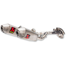ВЫХЛОПНАЯ СИСТЕМА AKRAPOVIC (18201765) CR-F(R) 450 полный комплект нержавеющая сталь титан RAC SS/TI RACING LINE &