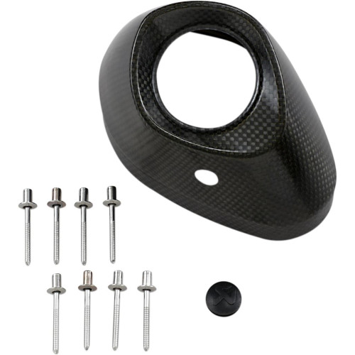 КРЫШКА ГЛУШИТЕЛЯ AKRAPOVIC (18600225) карбон CF T4 TYPE 2 REPLACEMENT