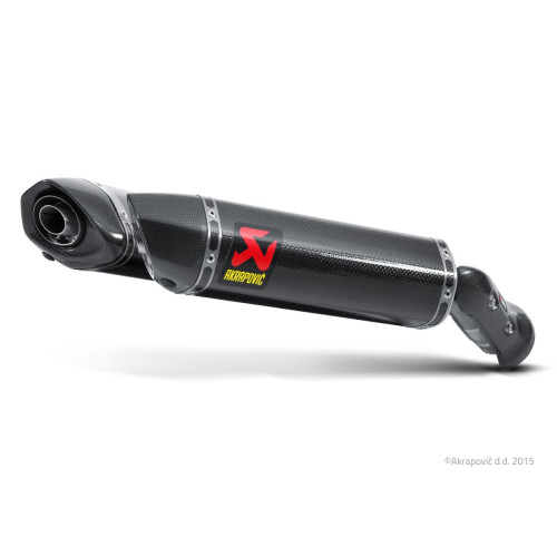 ГЛУШИТЕЛЬ AKRAPOVIC (18601301) YZ-F R1 карбон левая RPL - REPLACEMENT