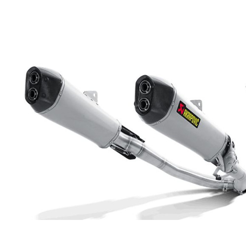 ГЛУШИТЕЛЬ AKRAPOVIC (18601540) титан левая RPL REPLACEMENT
