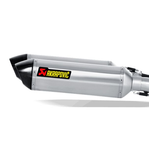 ГЛУШИТЕЛЬ AKRAPOVIC (18601786) титан левая RPL REPLACEMENT