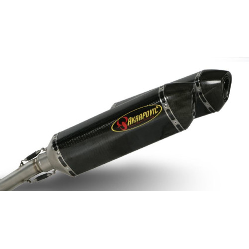 ГЛУШИТЕЛЬ AKRAPOVIC (18601821) карбон левая RPL REPLACEMENT