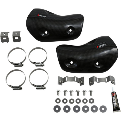 ТЕРМОНАКЛАДКА НА ГЛУШИТЕЛЬ AKRAPOVIC (18610906) Z1 SX карбон CF 000