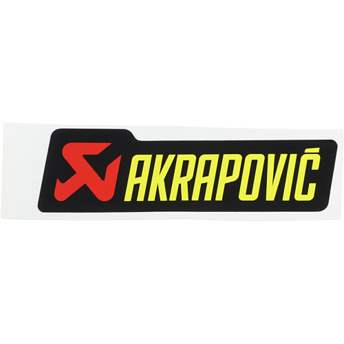 НАКЛЕЙКА РЕКЛАМНАЯ AKRAPOVIC (43200827) 150 X45 X 45 MM