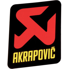 НАКЛЕЙКА РЕКЛАМНАЯ AKRAPOVIC (43201224) VERT 95 VERTICAL 95 MM