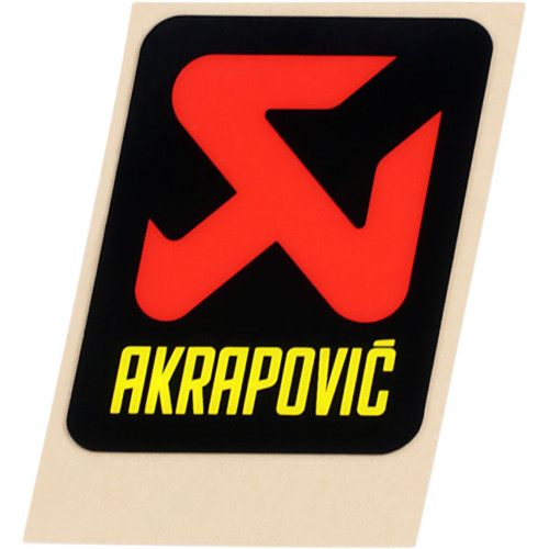 НАКЛЕЙКА РЕКЛАМНАЯ AKRAPOVIC (43201226) 60 VERT VERTICAL MM