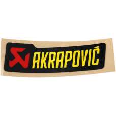 НАКЛЕЙКА РЕКЛАМНАЯ AKRAPOVIC (43201937) 90X26.5 90 x 26,5 MM